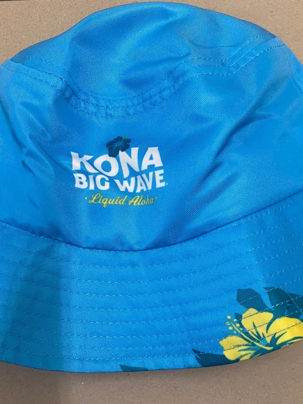 Big Kona Wave Liquid Aloha Branded Bucket Hat With Jaja Tequila bandana